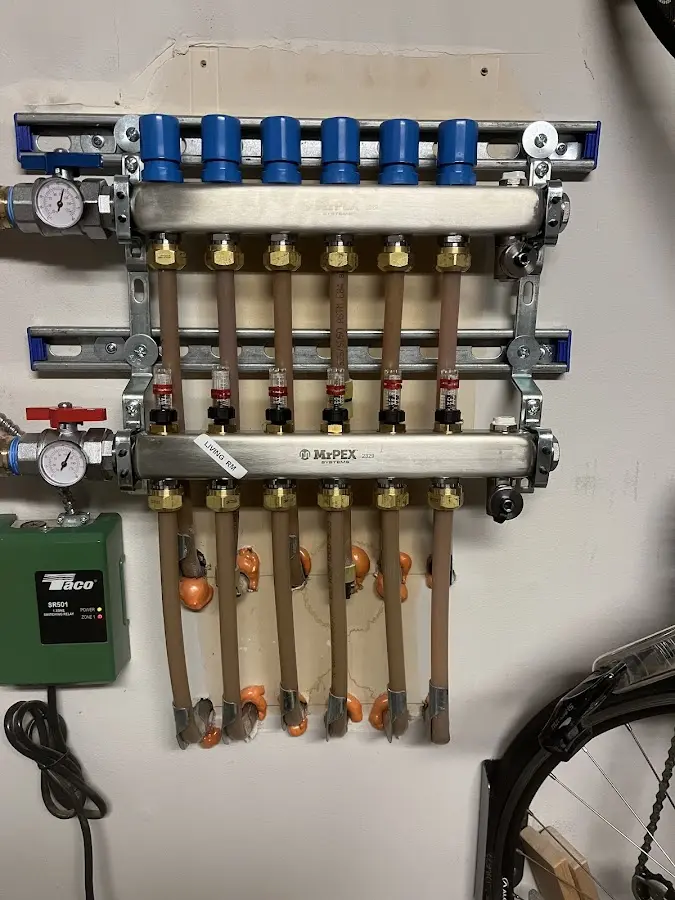 Plumber performing Leak Detection at a residential property in Lacey